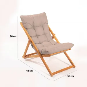Garden Table & Chairs Set (3 Pieces) My005 - Brown
