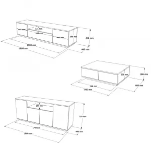 Living Room Furniture Set Fr18-Aw