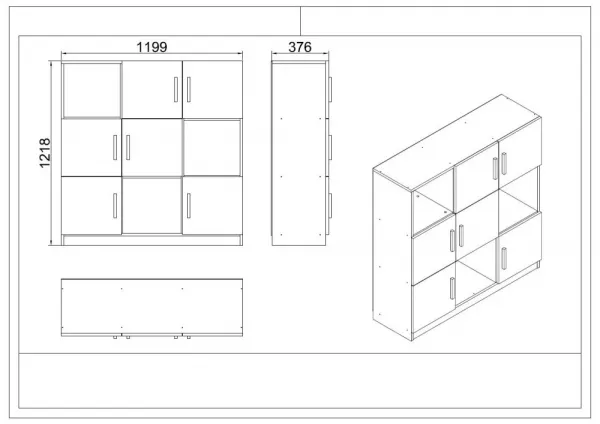 Office Furniture Set Vo18-Ba