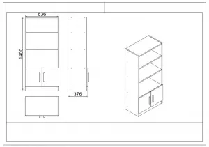Office Furniture Set Vo18-Ba