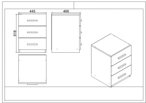 Office Furniture Set Vo18-Ba