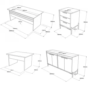 Office Furniture Set Vs9-Cga