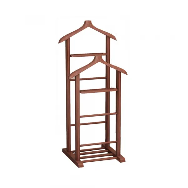 Valet Stand Beta Double - Walnut