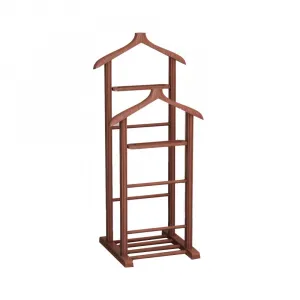 Valet Stand Beta Double - Walnut