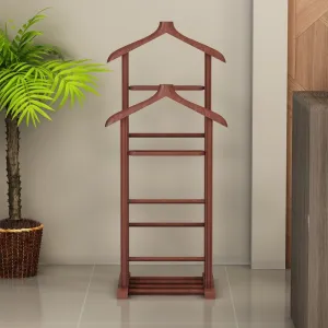 Valet Stand Beta Double - Walnut