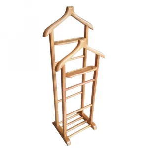 Valet Stand Beta Double - Natural