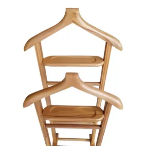 Valet Stand Beta Double - Natural