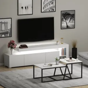 Living Room Furniture Set Beliz - White