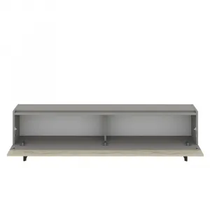 TV stolík Sign - Grey, Travertine