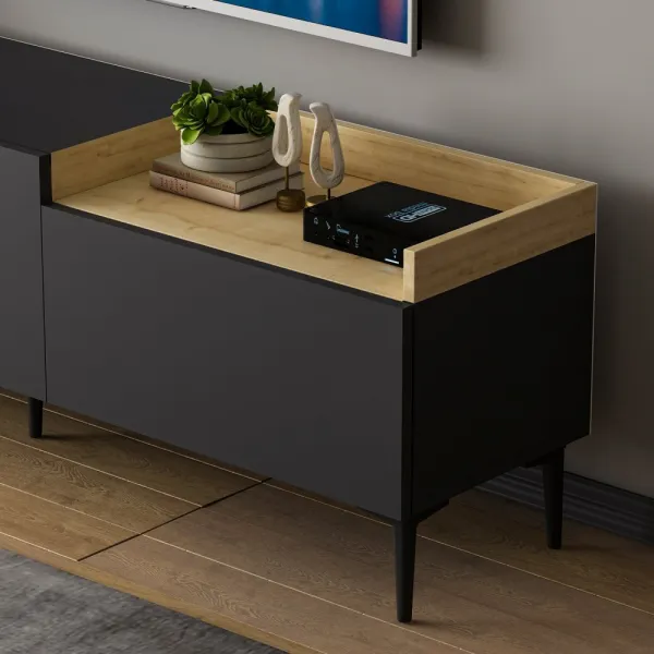 TV stolík Mia - Anthracite