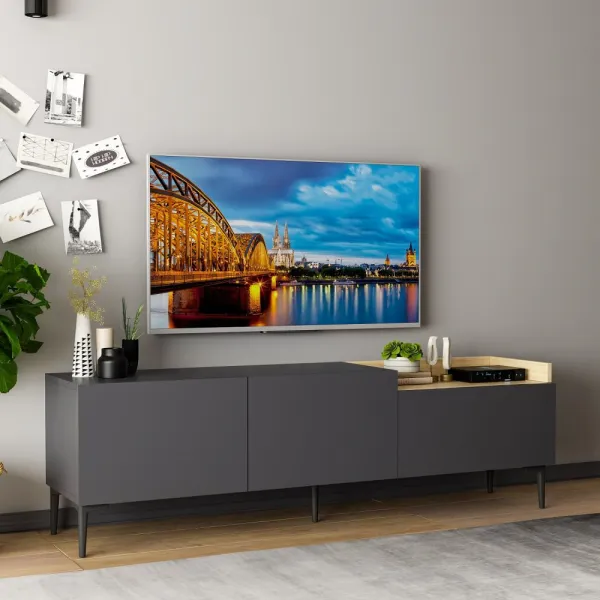 TV stolík Mia - Anthracite