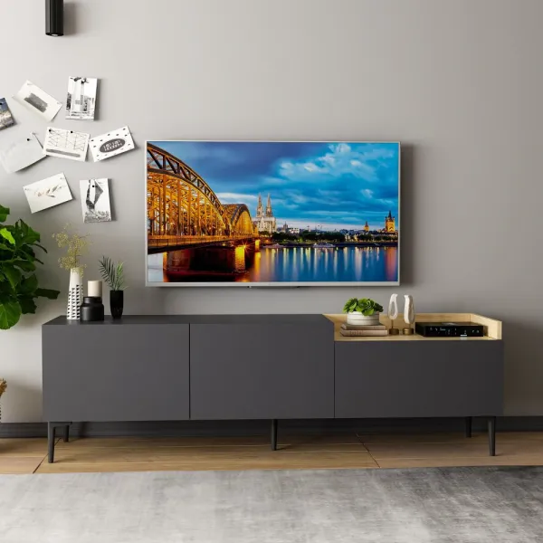 TV stolík Mia - Anthracite