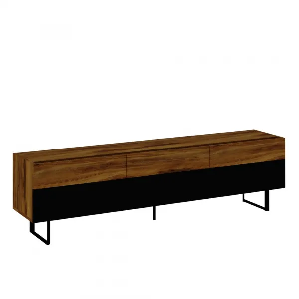 TV stolík Sign - Black, Oak