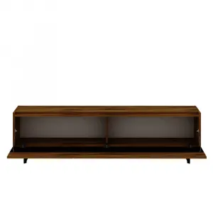 TV stolík Sign - Black, Oak