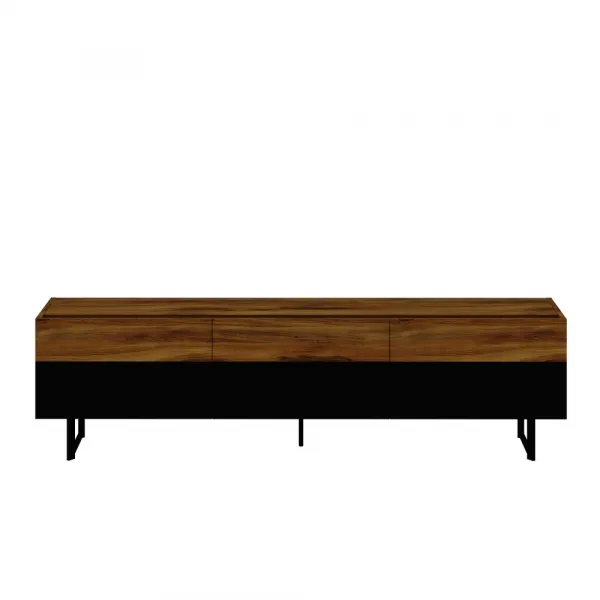 TV stolík Sign - Black, Oak