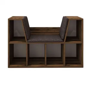 Knižnica Livora - Rustic Walnut