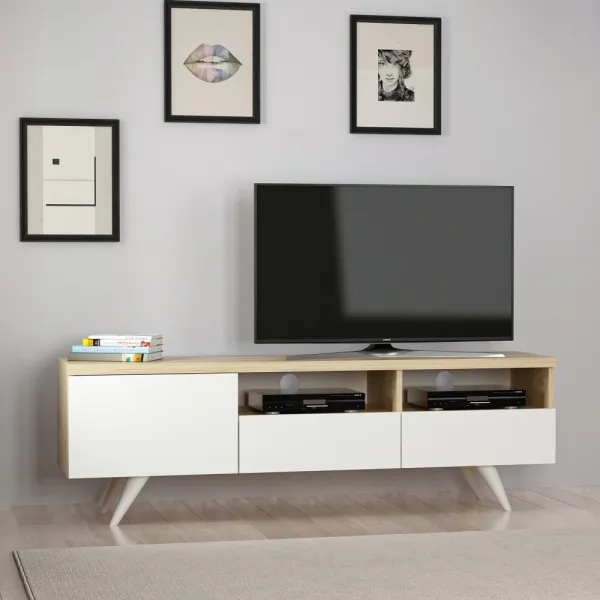 TV stolík Brüksel - White