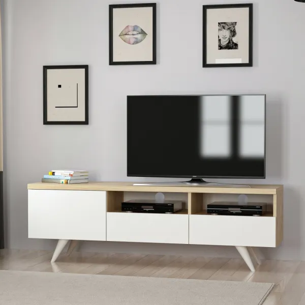 TV stolík Brüksel - White