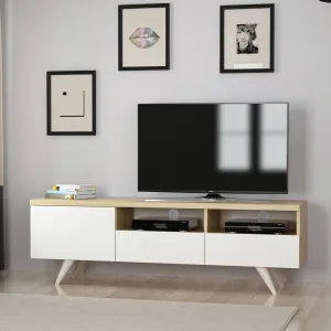 TV stolík Brüksel - White