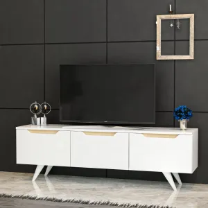 TV stolík Prag - White