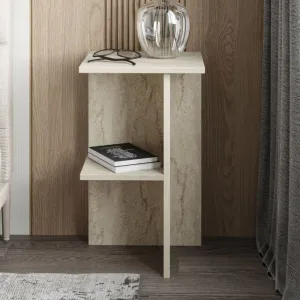 Nočný stolík Leray - Travertine