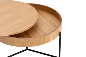 Sada odkladacích stolíkov (2 kusy) Islo - Natural