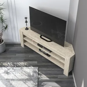 TV stolík Corner - Travertine