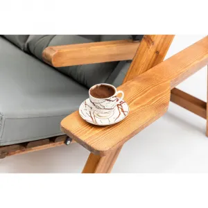 Garden Double Swing Chair Galata Swing S2 - Grey