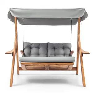 Garden Double Swing Chair Galata Swing S2 - Grey
