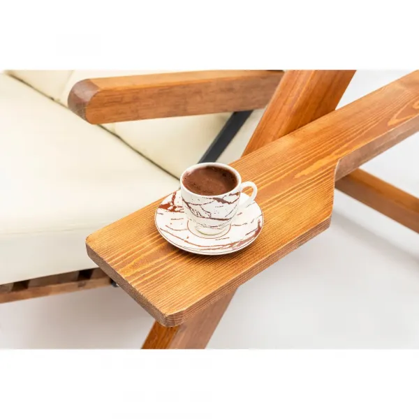 Garden Double Swing Chair Galata Swing S2 - Cream