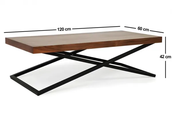 Konferenčný stolík Towly - Walnut