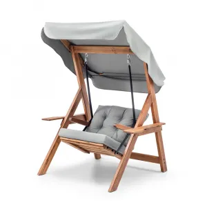 Garden Single Swing Chair Galata Swing S1 - Grey