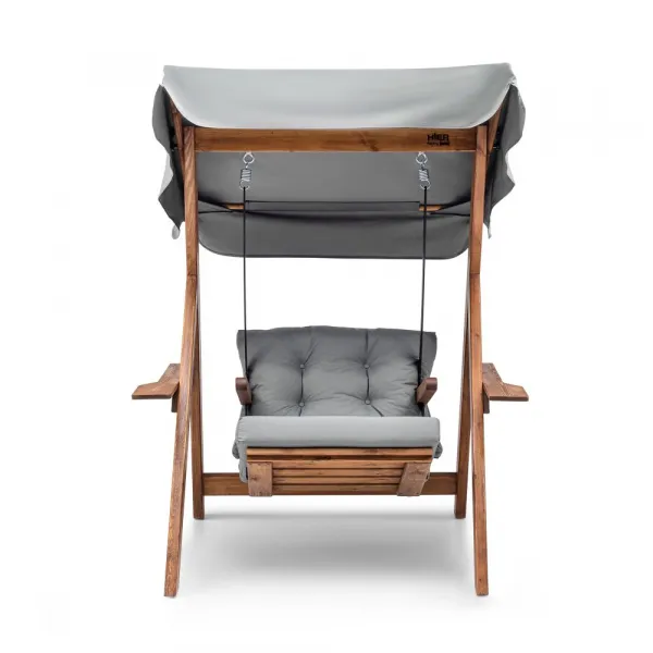 Garden Single Swing Chair Galata Swing S1 - Grey
