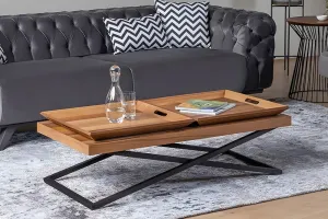Konferenčný stolík Towly - Walnut