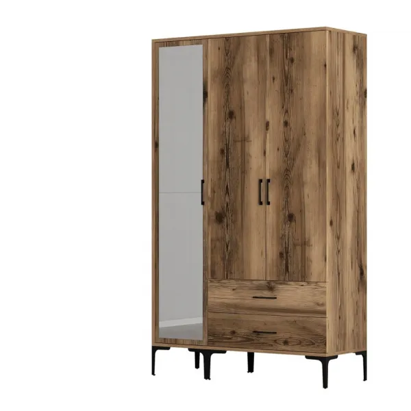 Šatníková skriňa Kumsal RT - Walnut