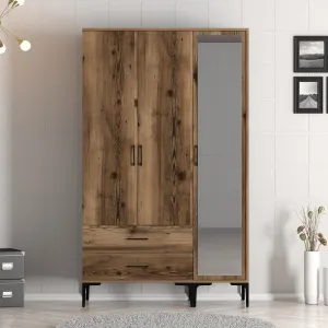 Šatníková skriňa Kumsal RT - Walnut