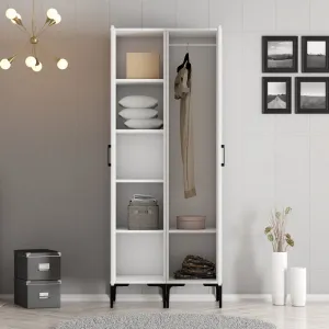 Šatníková skriňa Kumsal RR - White