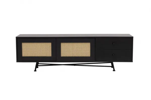 TV skrinka / Obývacia stena Nala 180 - Black
