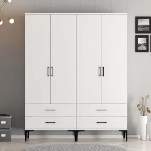Šatníková skriňa Kumsal TT - White