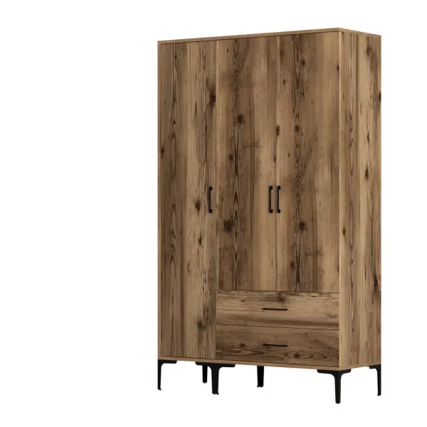 Šatníková skriňa Kumsal ST - Walnut