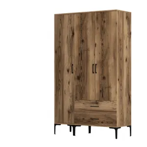 Šatníková skriňa Kumsal ST - Walnut