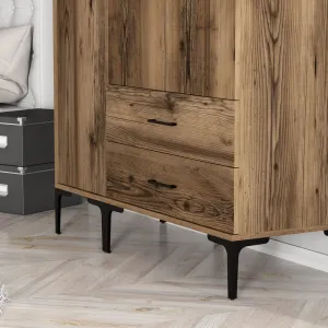 Šatníková skriňa Kumsal ST - Walnut