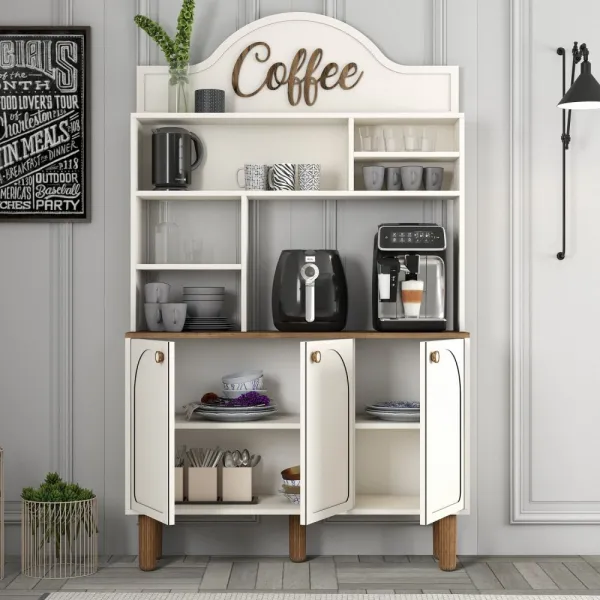 Coffee Bar Cabinet Bohem 861 - Cream