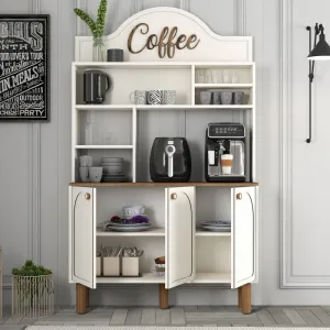 Coffee Bar Cabinet Bohem 861 - Cream