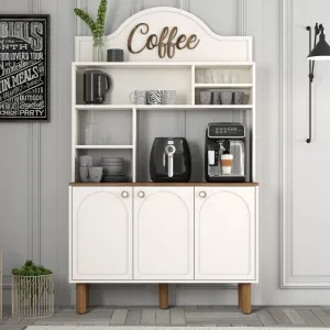 Coffee Bar Cabinet Bohem 861 - Cream