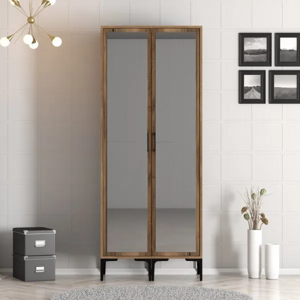 Šatníková skriňa Kumsal RR - Walnut
