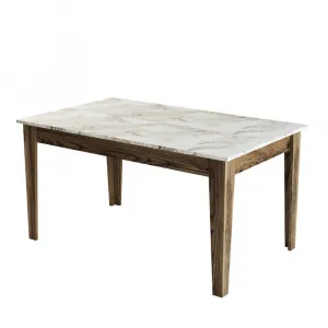 Jedálenský stôl Milan 515 - Walnut, White