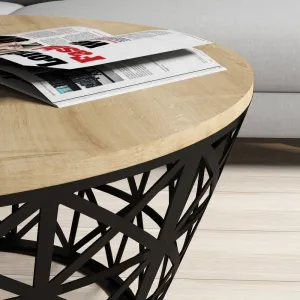Konferenčný stolík Stil Metal Ferforje - Oak