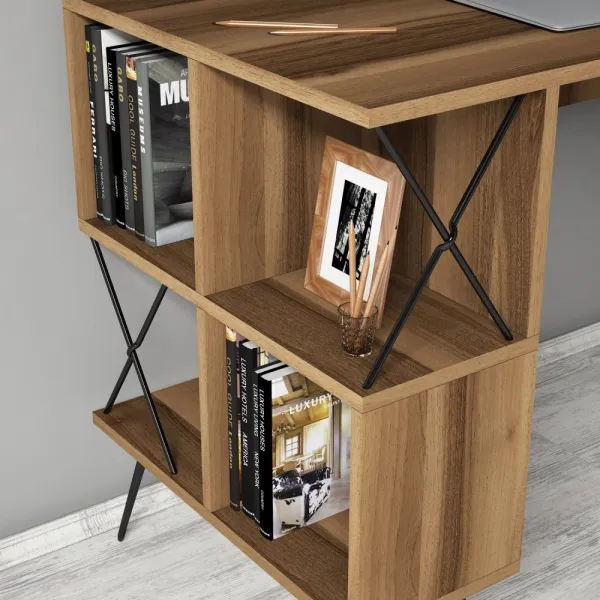 Písací stôl Extra 2 - Walnut