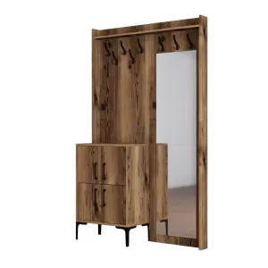 Predsieňová stena Berlin BC - Walnut